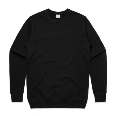 Unisex Sweat Shirt - Black Logo Thumbnail